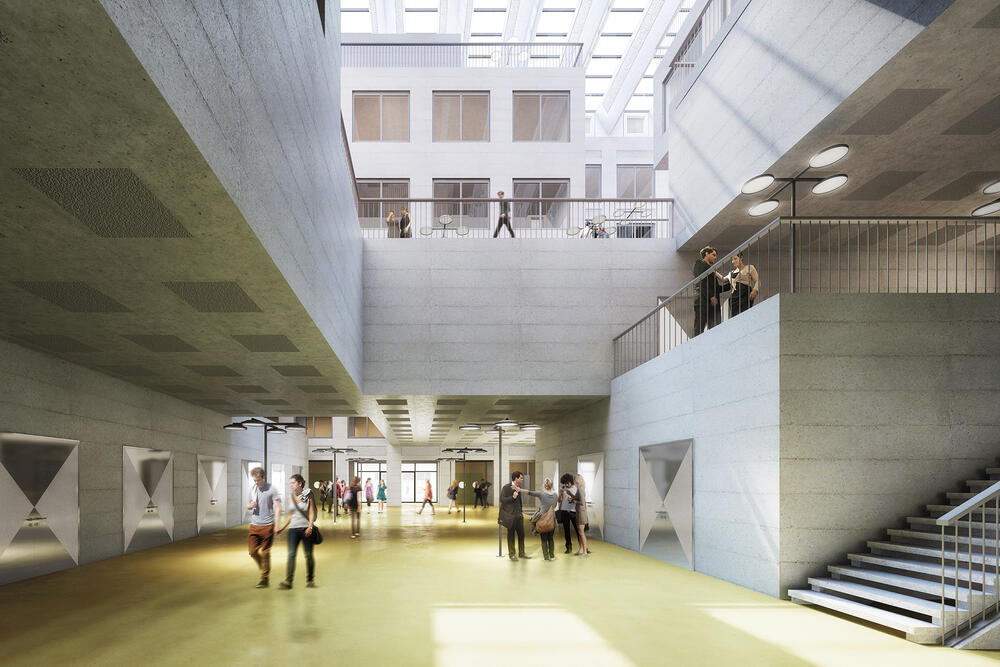Archtekturvisualisierung-Haus Adeline Favre, Winterthur,Schweiz,Pool Architekten